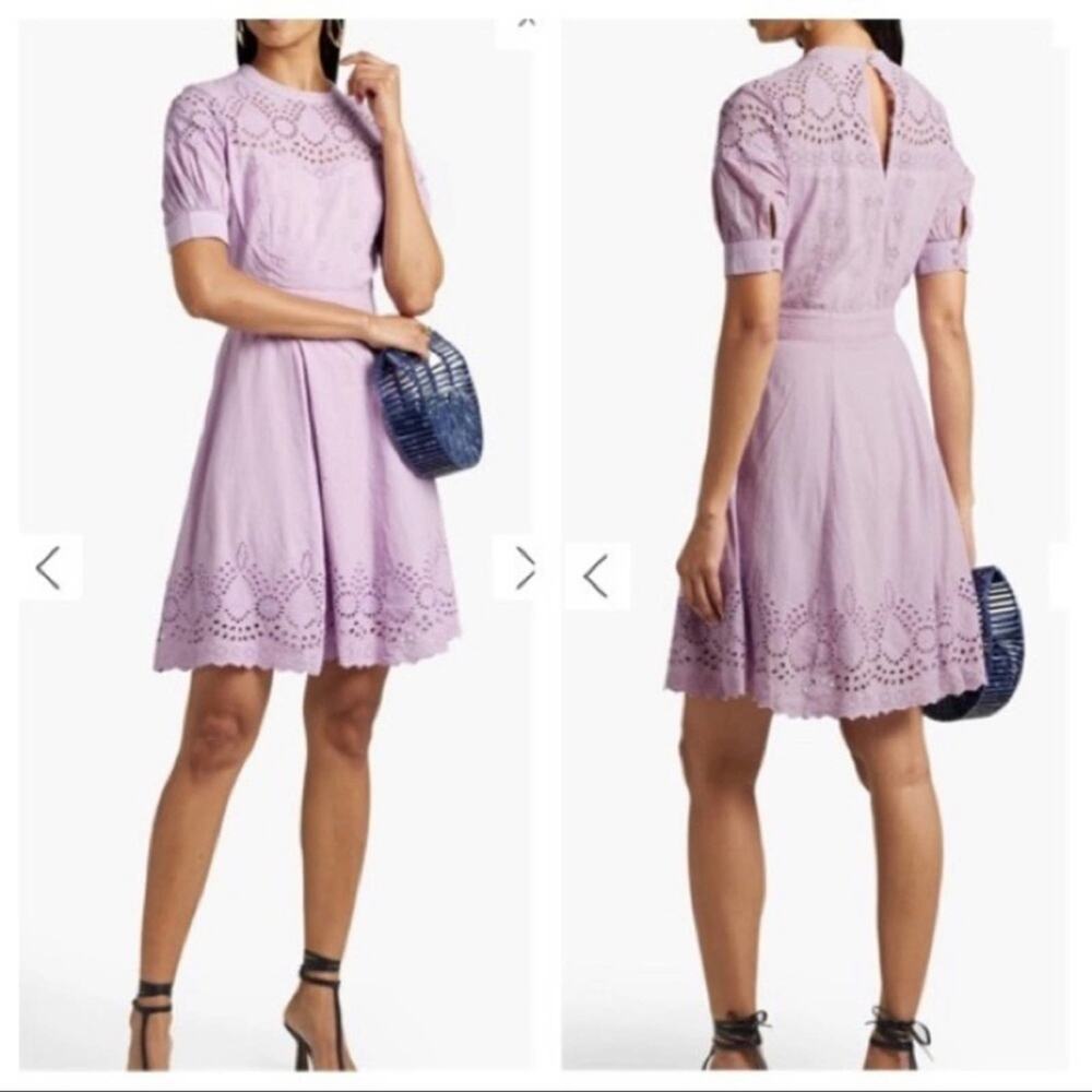 NWT! WALTER BAKER Nicolette Eyelet Dress Size 10